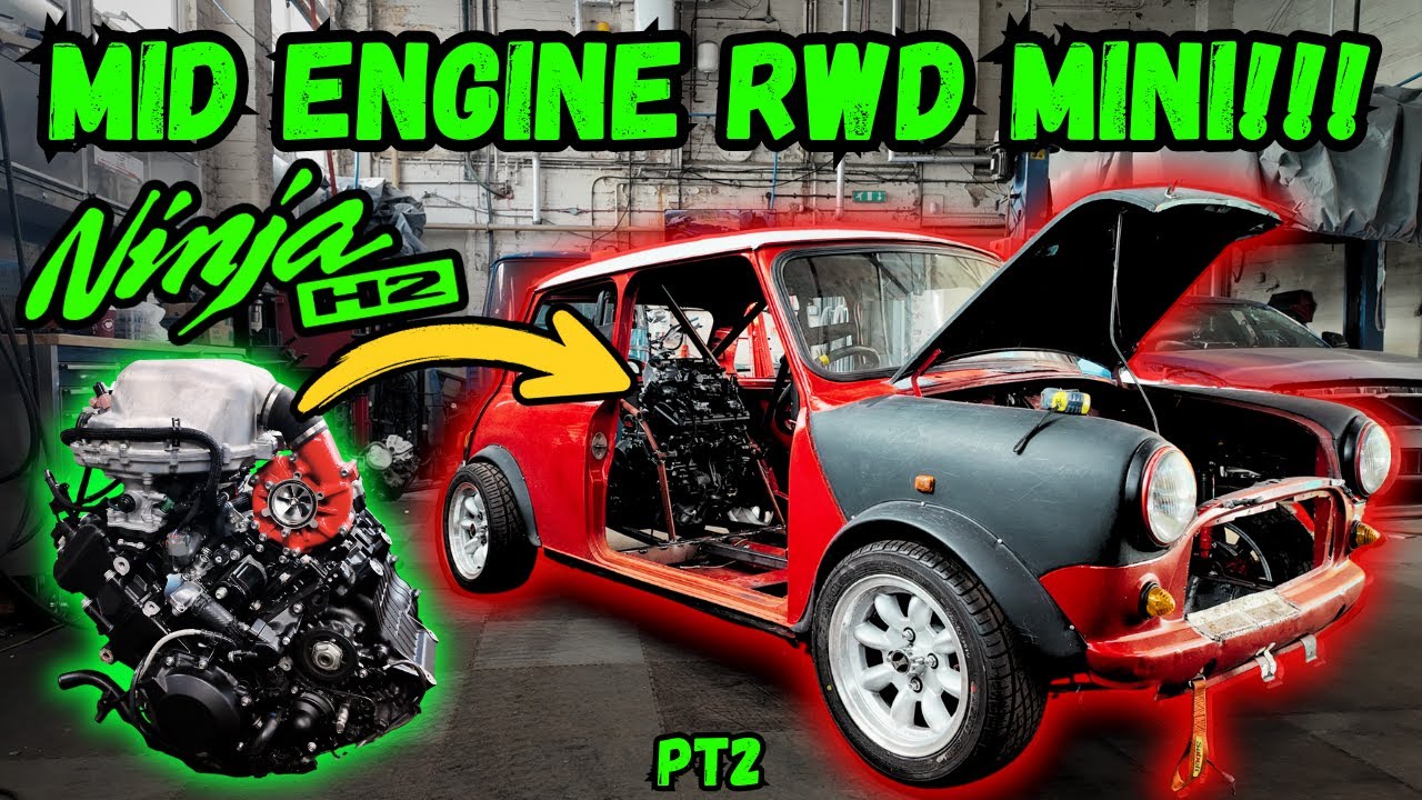We’ve Put a Supercharged H2 Engine in a Classic Mini… This Is Mad