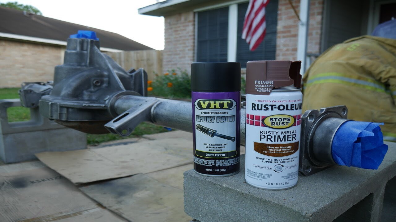 Cleaning & Painting Rear Differential Casing!