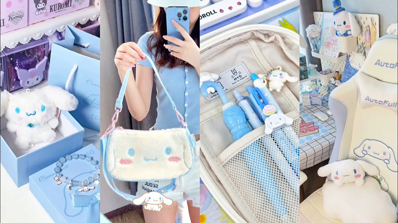 Cinnamoroll 💙Sanrio✨ stationery haul | ASMR #cindyasmr