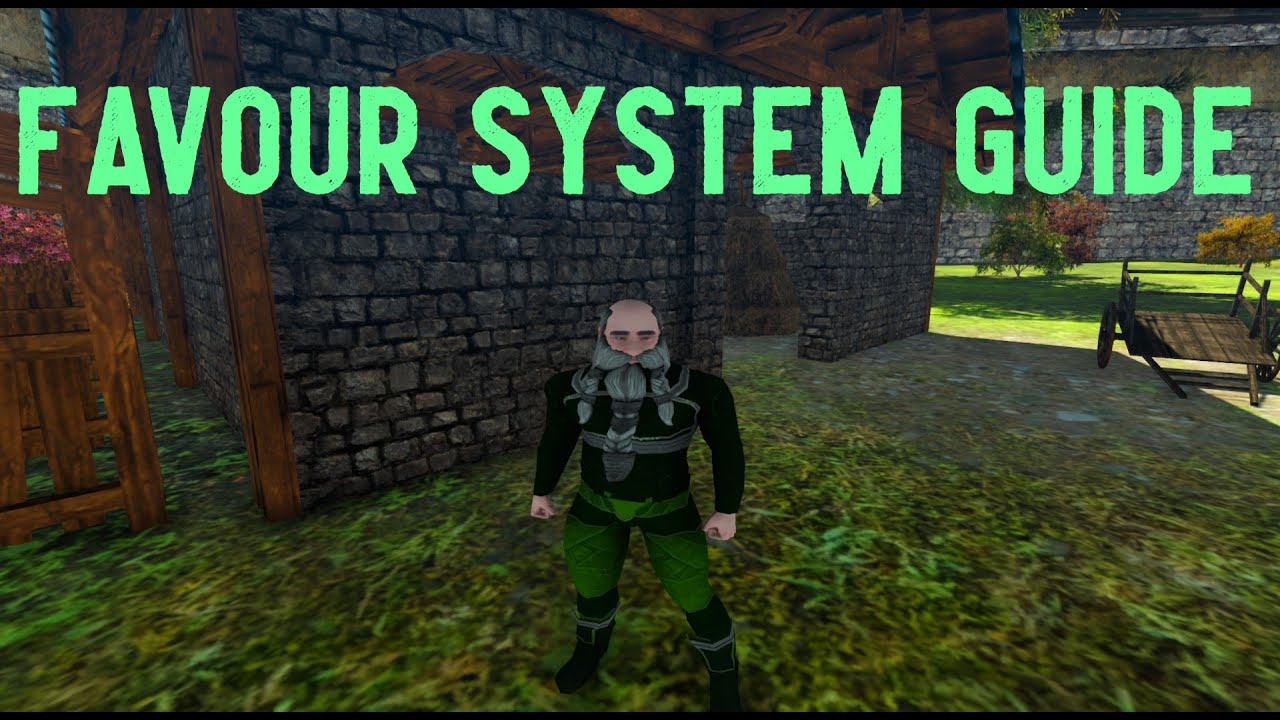 Project Gorgon Newbie Guides - The Favour System