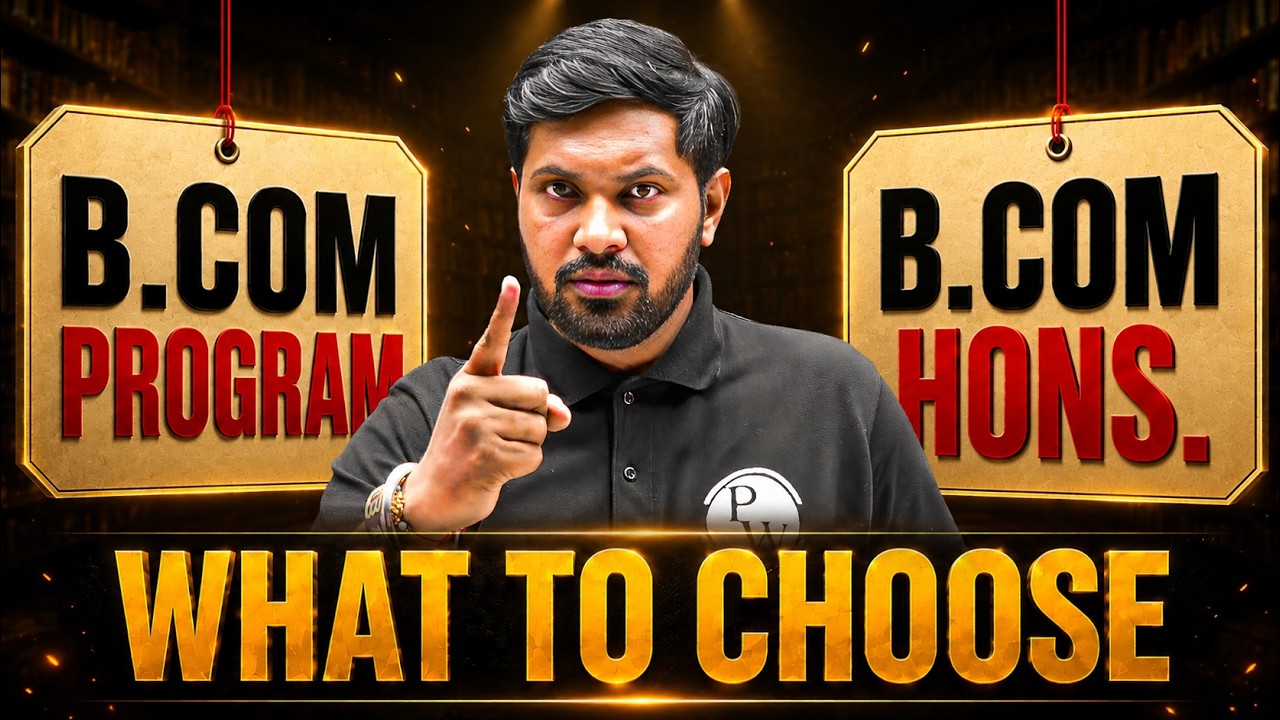 B.Com Program vs B.Com Honors😱🔥 | Salary, Scope & College Comparison