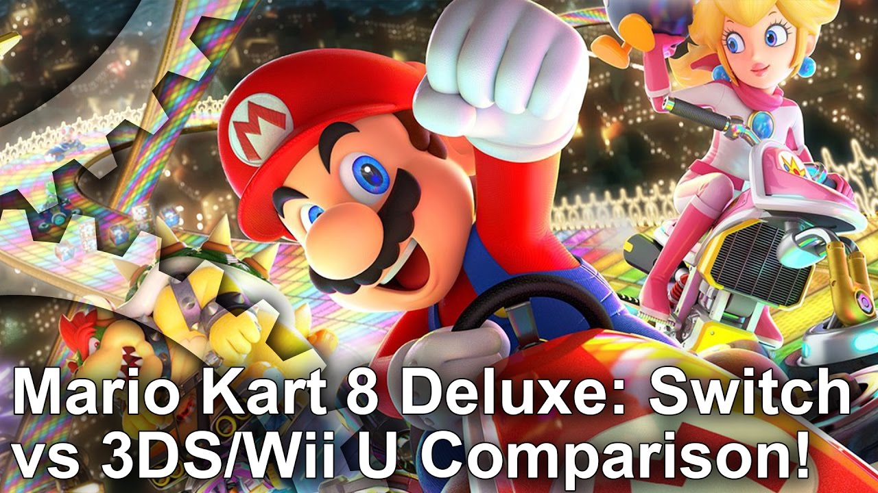 Mario Kart 8 Deluxe: Switch vs 3DS/Wii U - The Ultimate Handheld Mario Kart