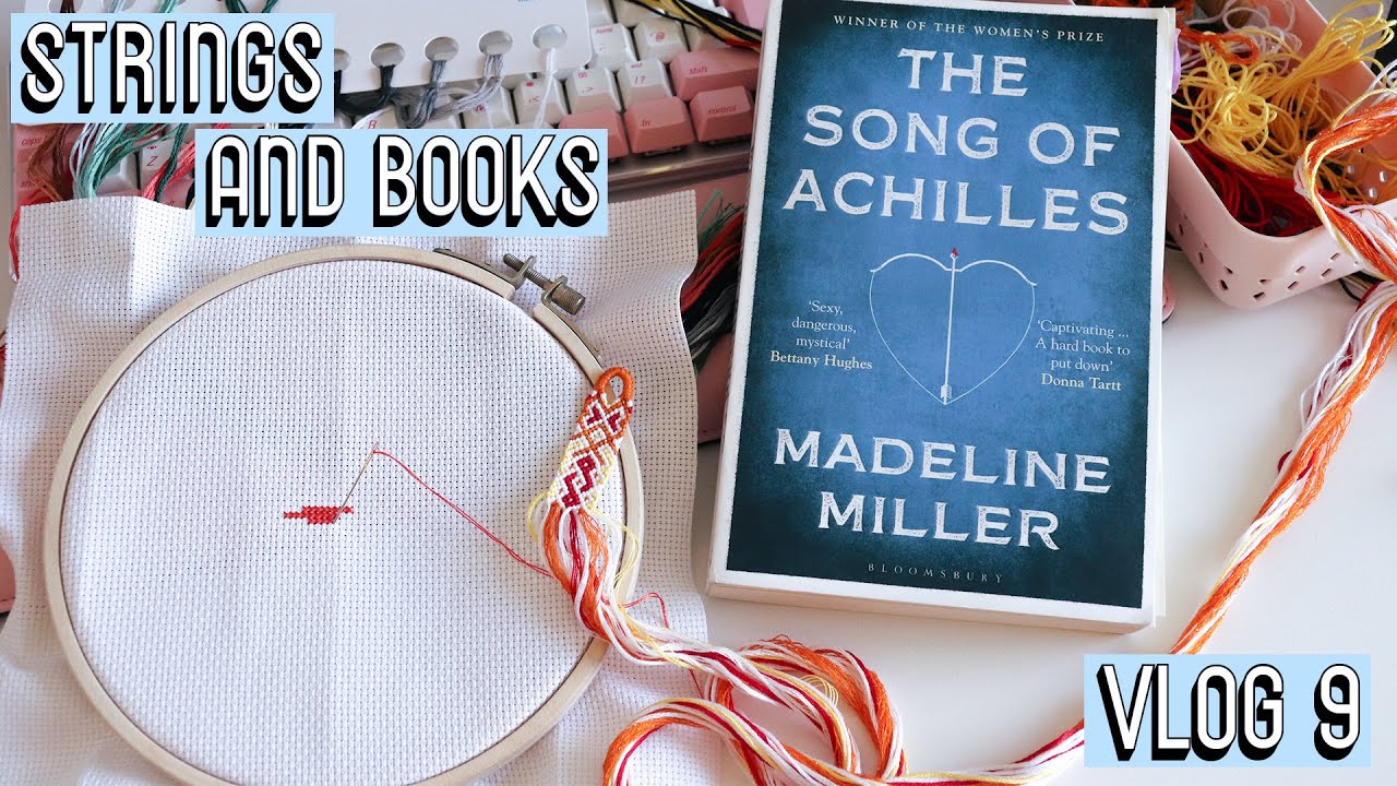 CROSS STITCH, BRACELETS AND BOOKS [CC] || Vlog #9