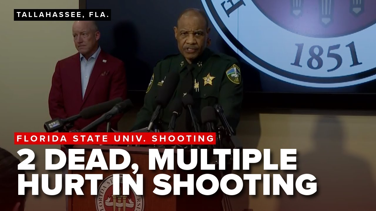FULL PRESSER: Two killed in FSU shooting; suspect identified as son of sheriff's deputy