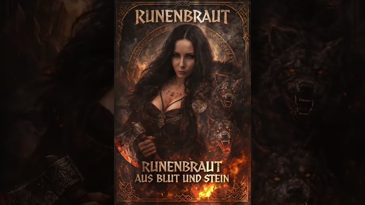 RUNENBRAUT aus Blut und Stein #RUNENBRAUT #deutschrock #deutschrockbraut 