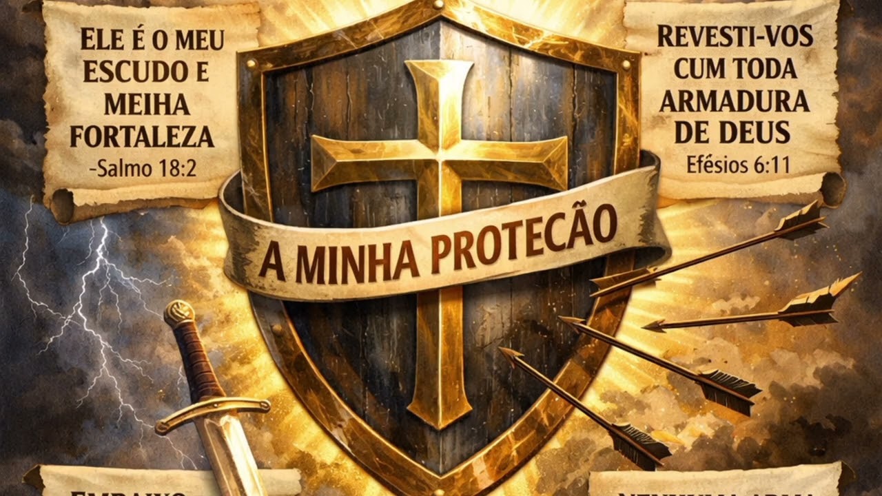 Música - Meu escudo e minha proteção #salmosinmusic