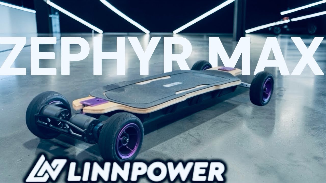 Обзор электрического скейтборда LINNPOWER ZEPHRYR MAX