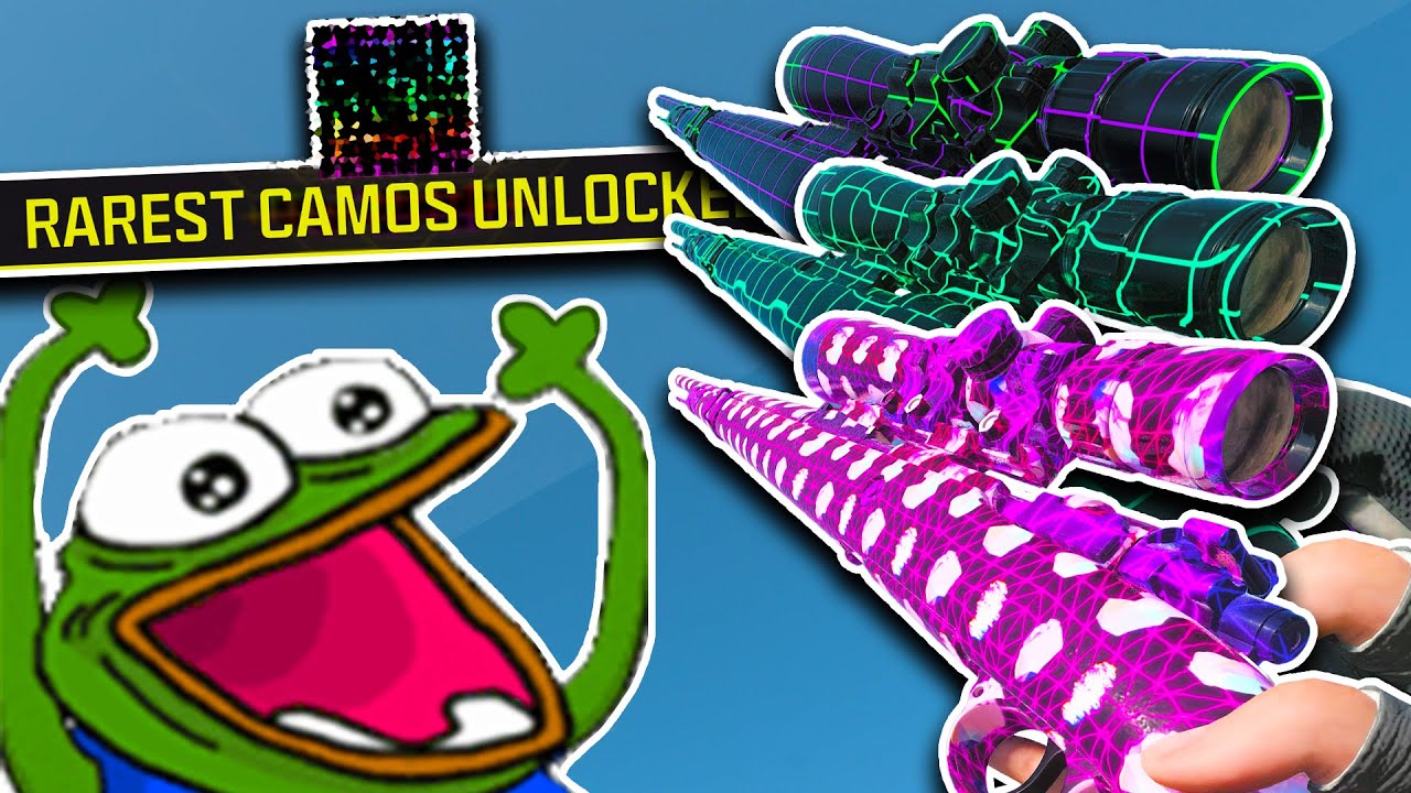 How To Unlock the RAREST CAMOS in MWIII
