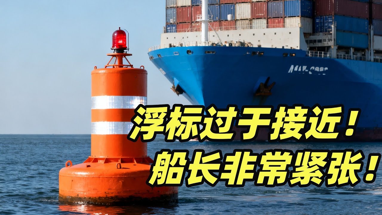 现场实录！&rdquo;危险水域&ldquo;航标过于接近，船长非常紧张！