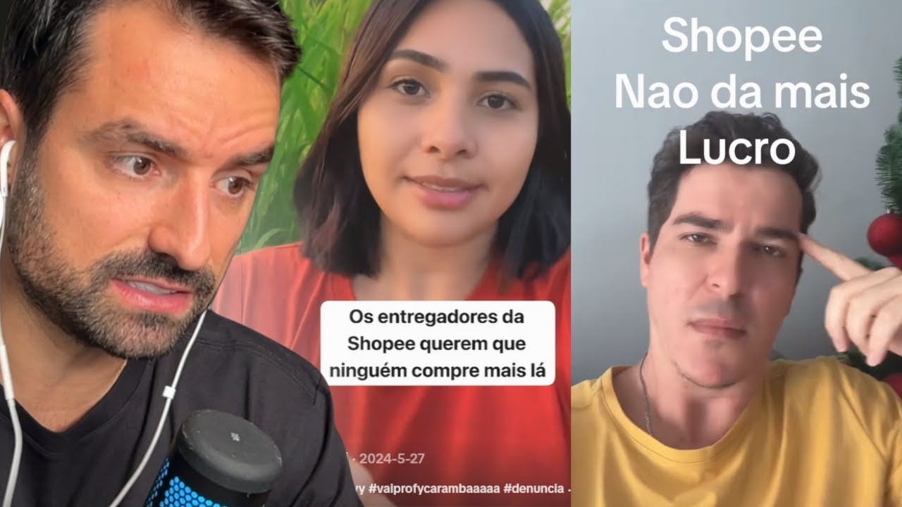 pessoas revoltadas com a Shopee