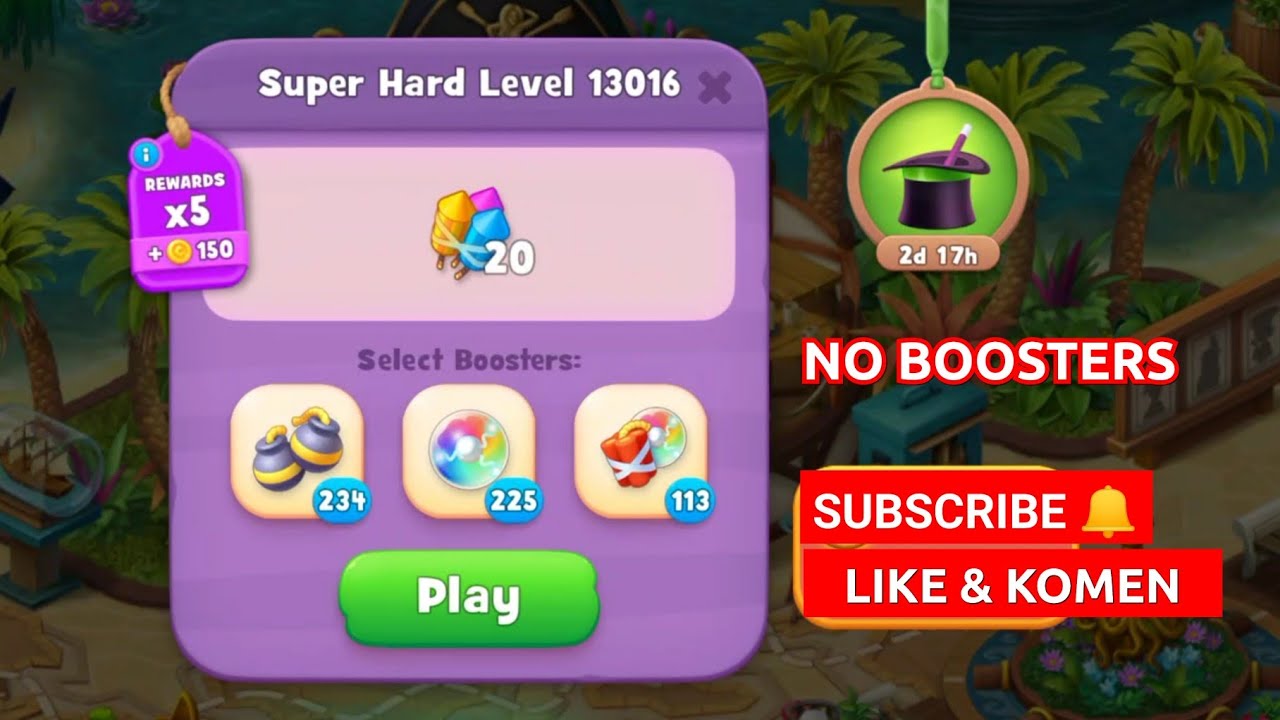 GARDENSCAPES SUPER HARD LEVEL 13016 NO BOOSTERS | MARI MAIN BERSAMA