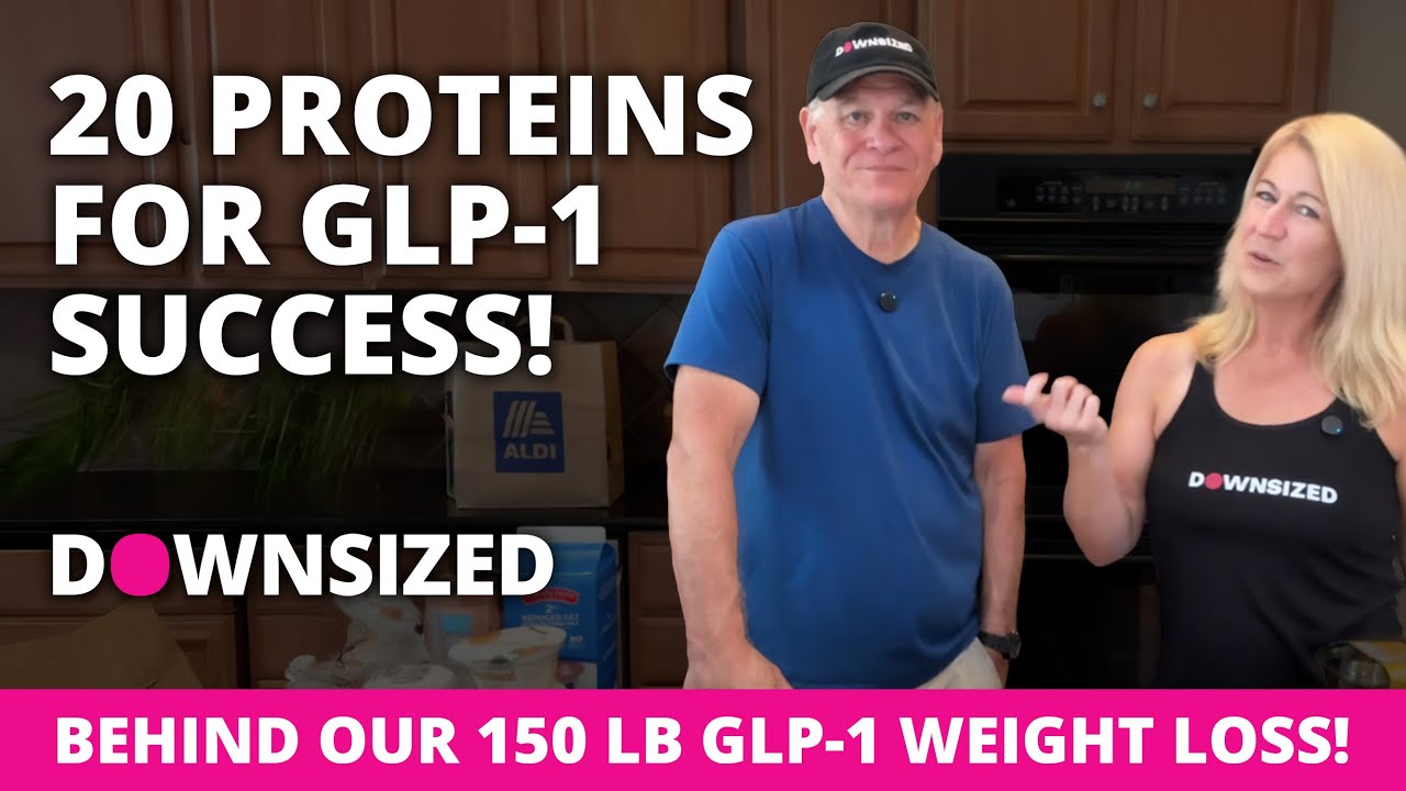 20 Protein Picks Behind Our 150 lb GLP-1 Weight Loss  - ALDI HAUL