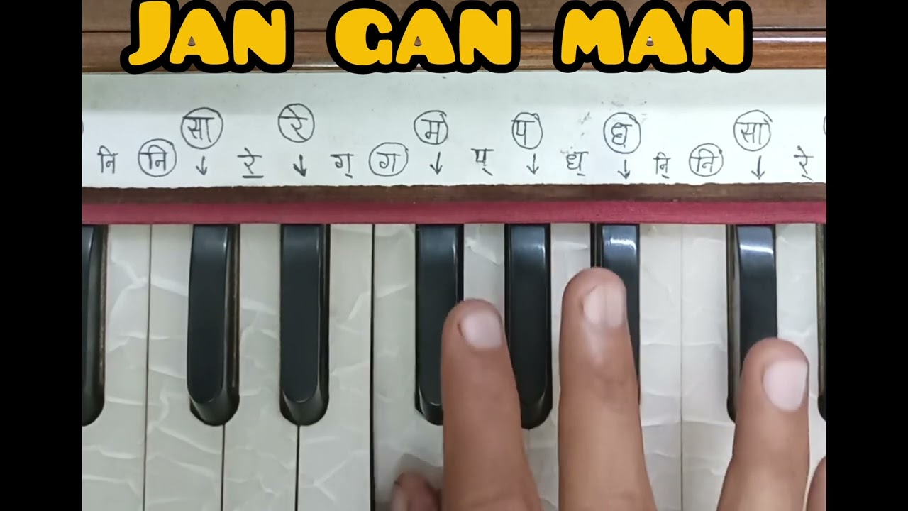 Jan an man .............on harmonium 