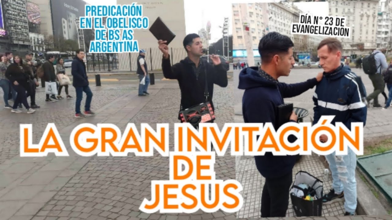PREDICADOR LOC😊EN LA V&Iacute;A PUBLICA!CRISTIANOS DE ARGENTINA