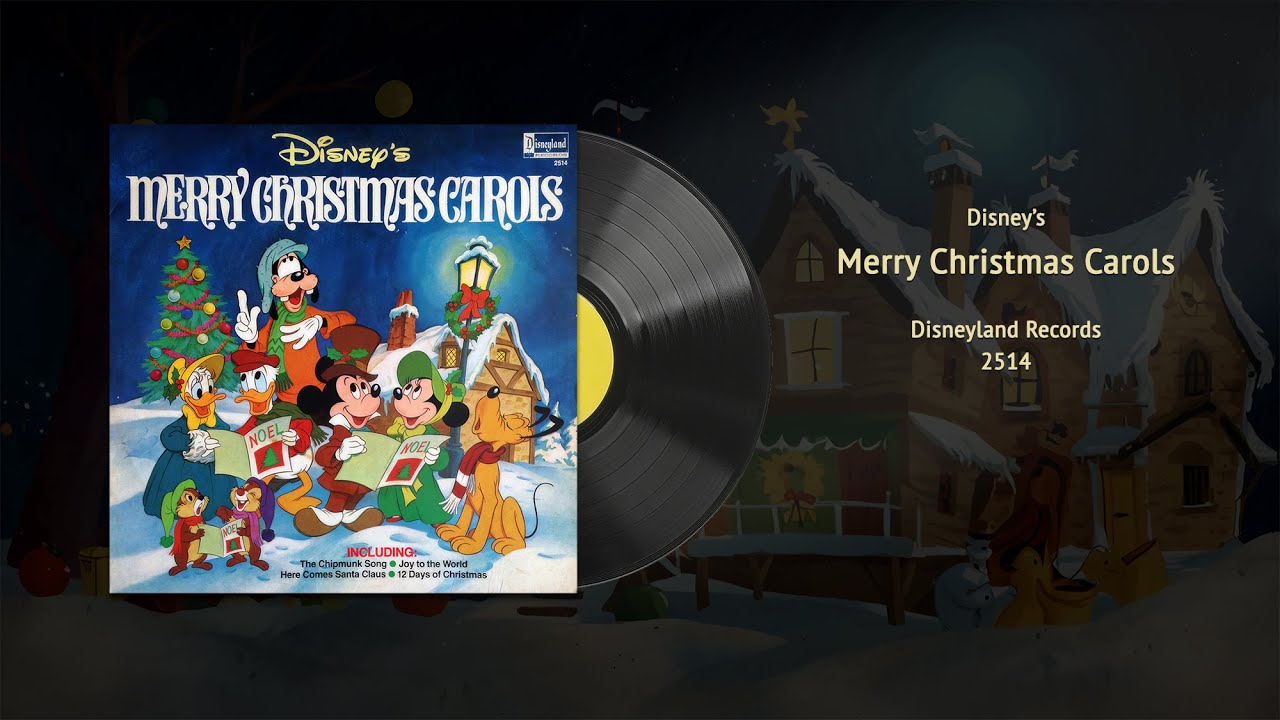 Disney's Merry Christmas Carols (DR 2514) | Vintage Disney Vinyl Restored