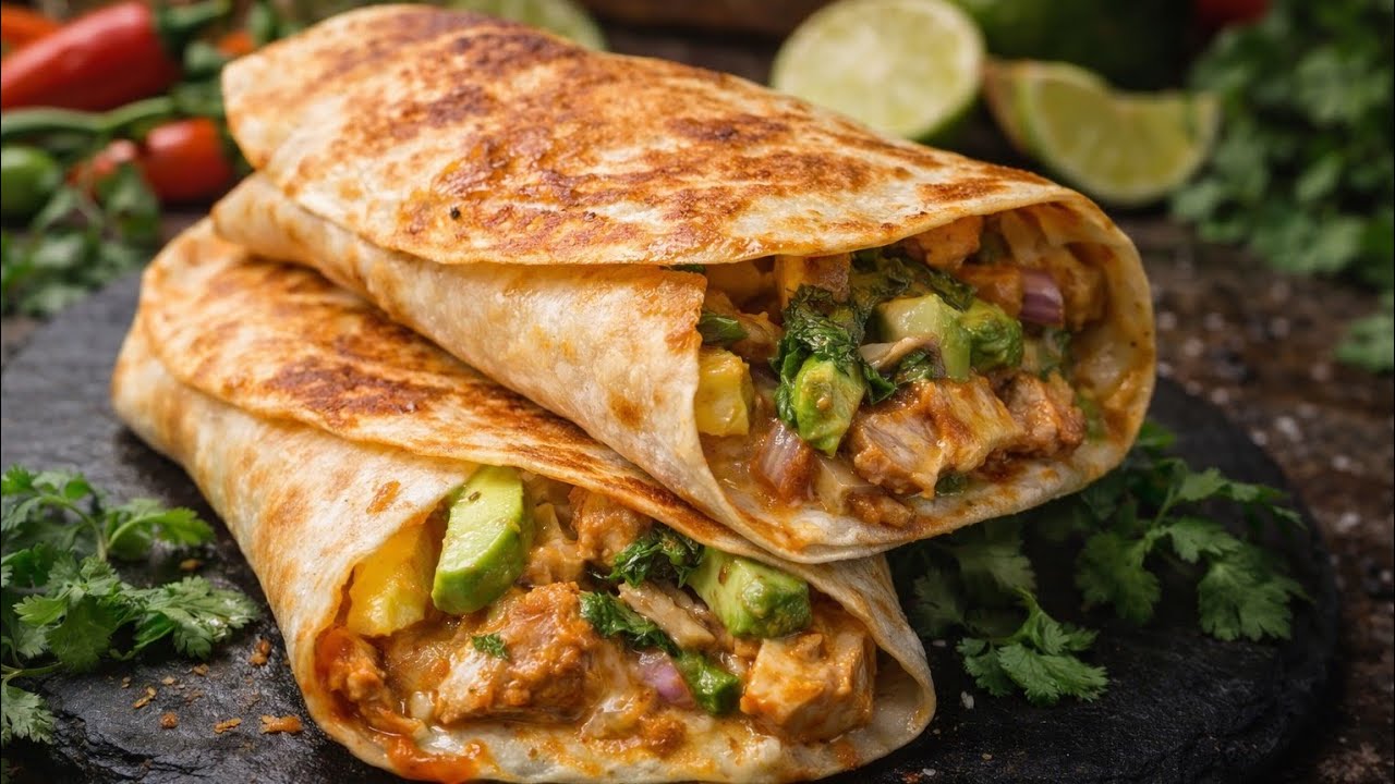 “Crispy Chicken Wraps 🌯 | Better Than Restaurant | Easy Recipe”