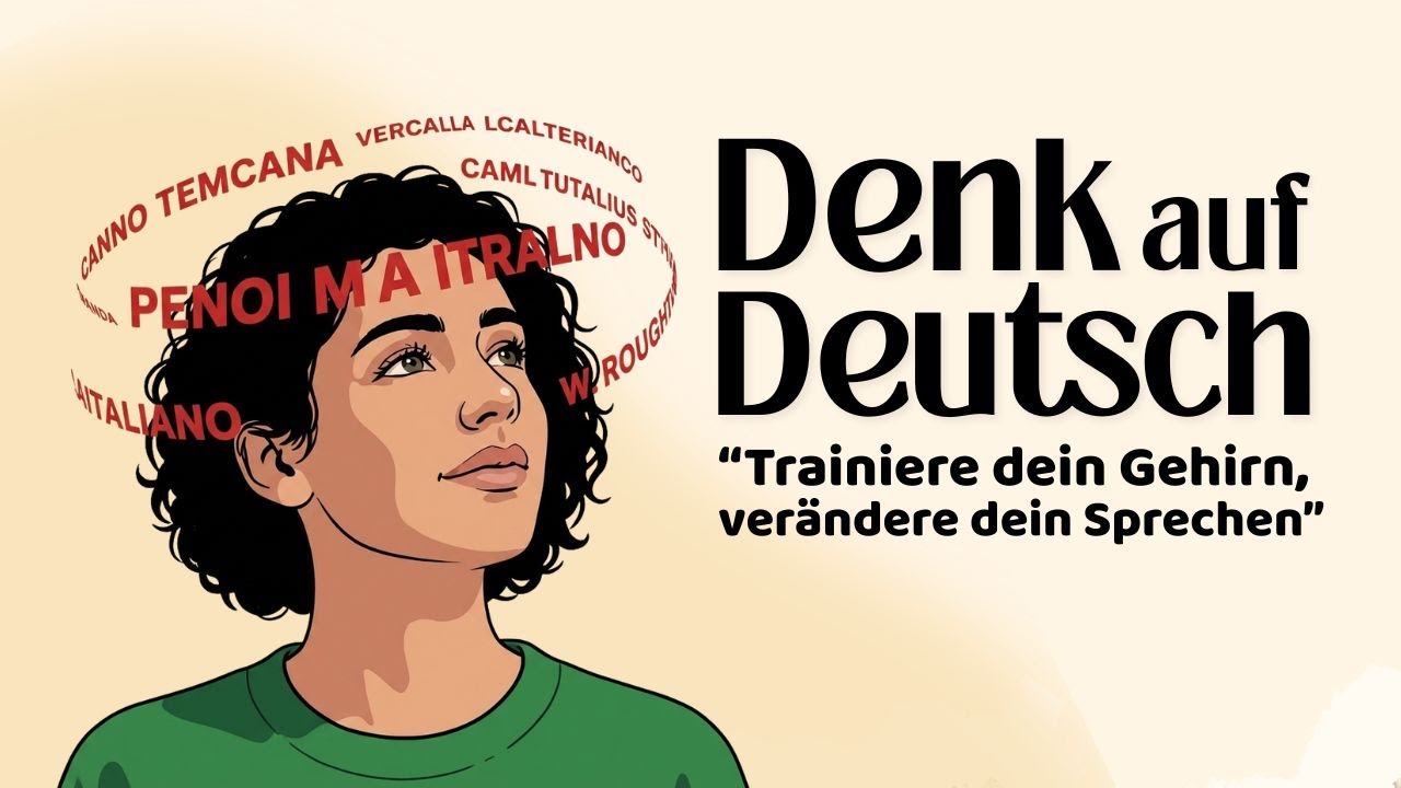 Train Your Brain to Think in German | Speak German Fluently Without Translating