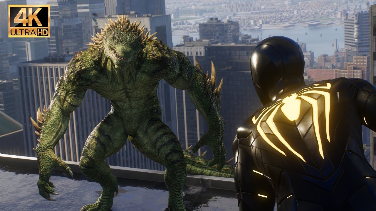 Anti-Ock Suit Vs The Lizard (NG+) - Marvel’s Spider-Man 2 PS5 Pro Gameplay (4K60FPS)