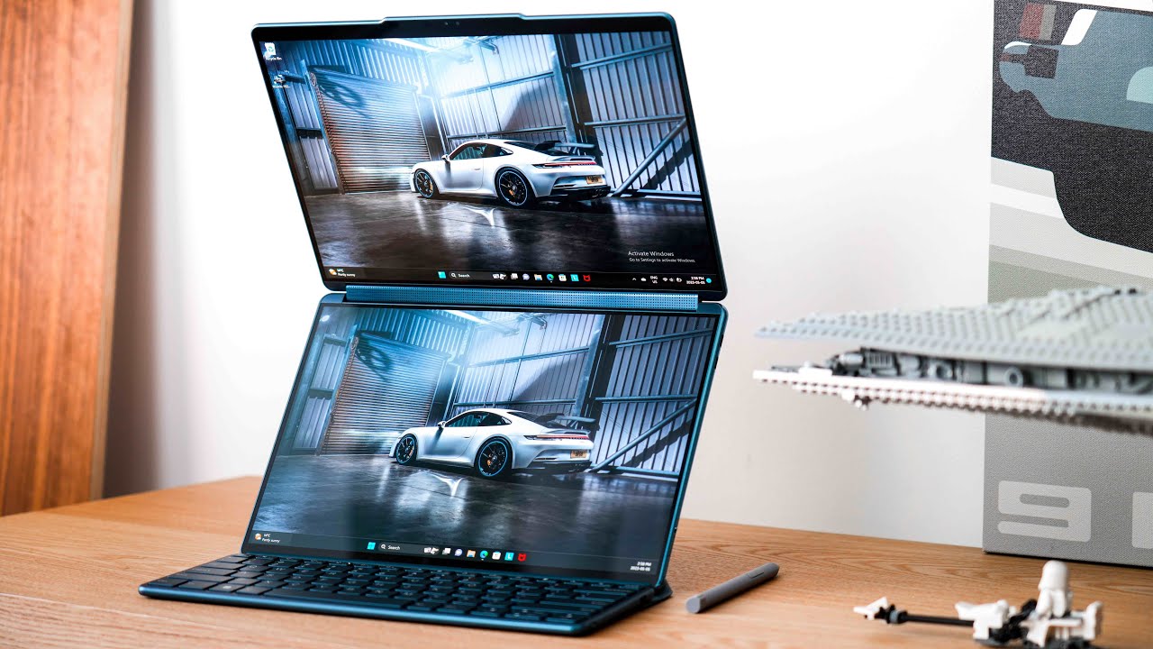 РАСПАКОВКА И ОБЗОР Lenovo Yoga Book 9i &mdash; НОУТБУК С ДВУМЯ ЭКРАНАМИ?