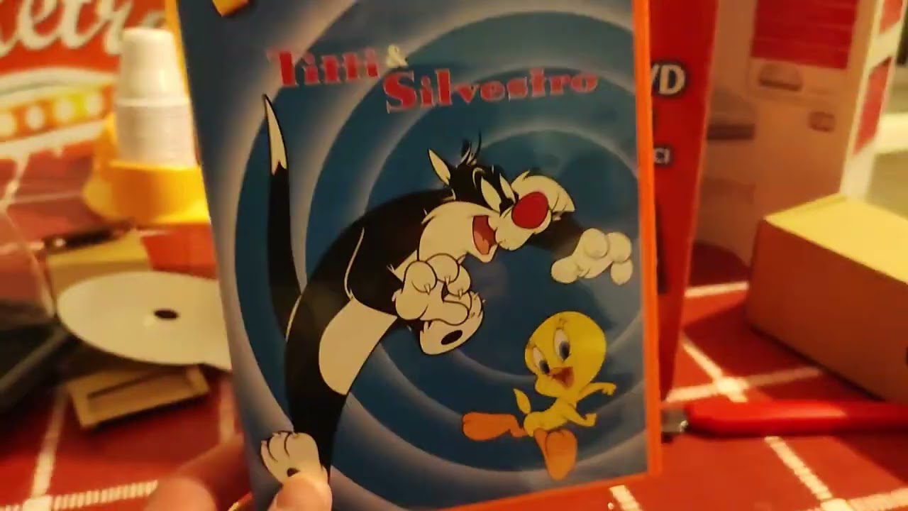 Looney Tunes Titti E Silvestro Collection DVD Unboxing