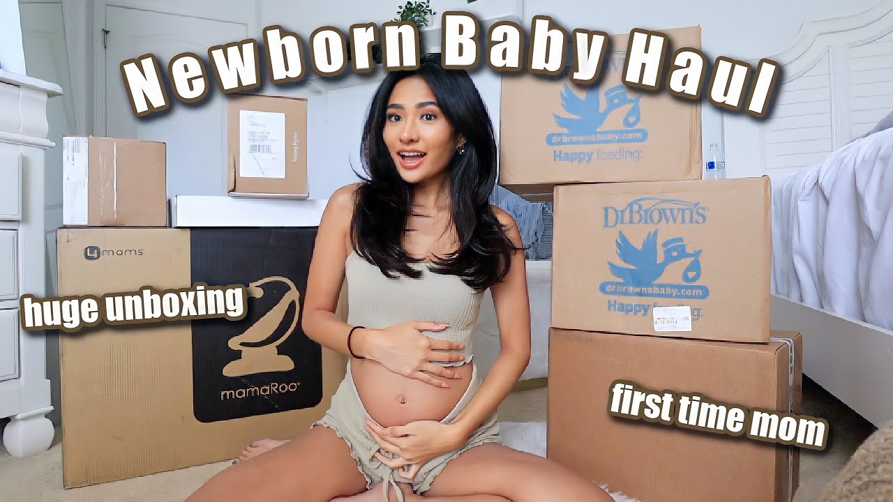 HUGE NEWBORN BABY HAUL | pregnant at 19 *part 1*