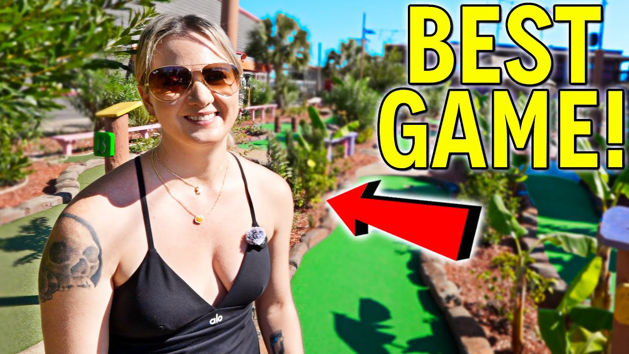 One of Elisha's LOWEST Scoring Games Ever! - So Many Hole in Ones!