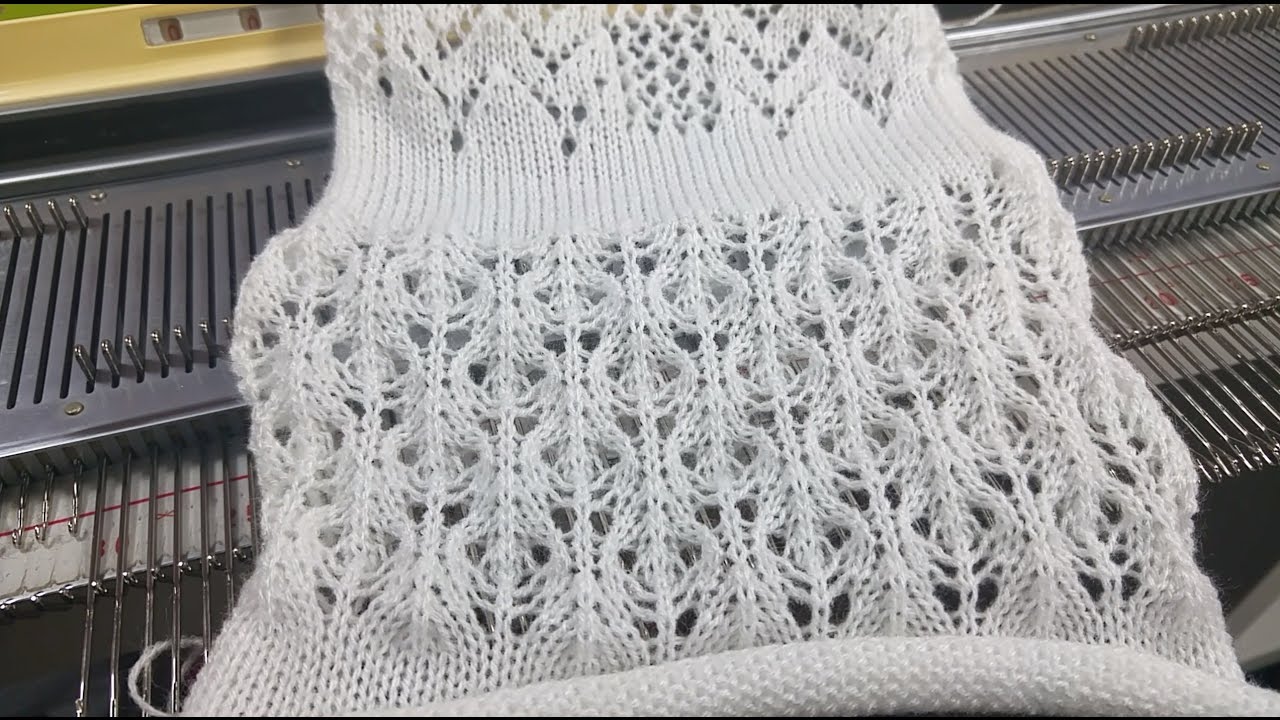 Tricotosa 9: Lace Pattern (Tejido Calado) Parte 1.