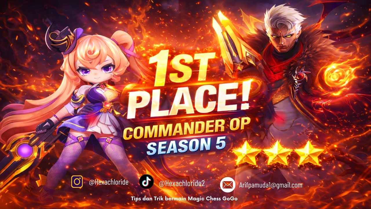 SEASON 5 COMANDER LAYLA INI  SANGAT COCOK BUAT PEMULA ⁉️🔰　#magicchessgogo #mobilelegends 