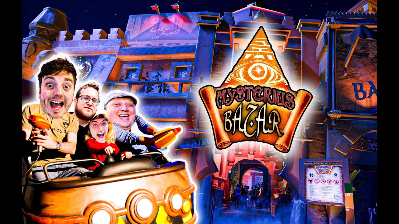 On Découvre Mysterius Bazar ! avec @Lesbouillesenlive ! La Fin de We Create Dark Ride (Planet Coaster)