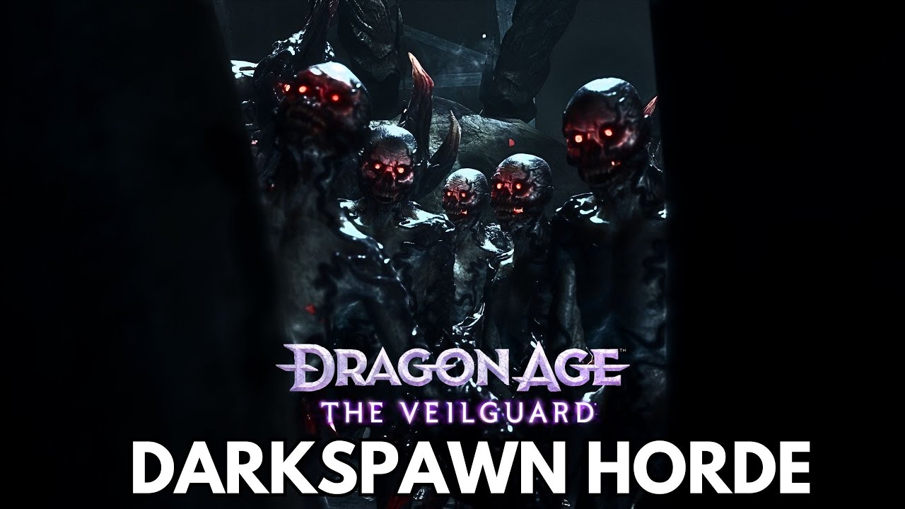 Dragon Age Veilguard - Darkspawn Horde Fight | 4K