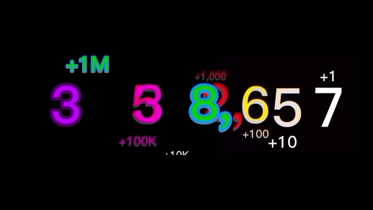 Numbers 1 to 1q With Sound Effects
