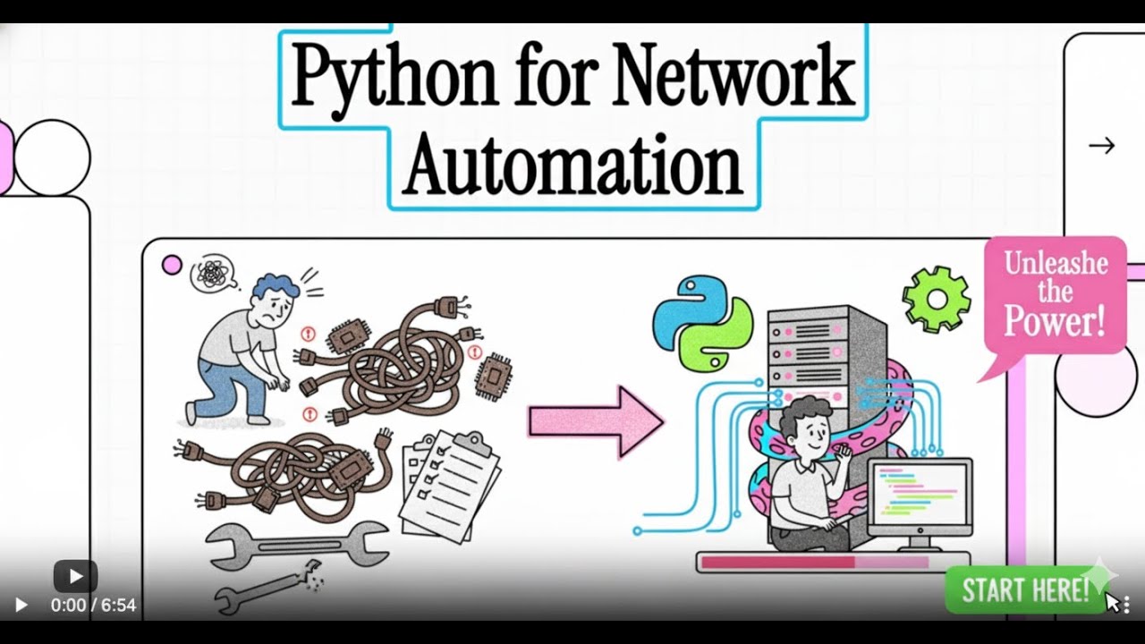 Python for Network Automation: The Absolute Beginner's Guide (E1)