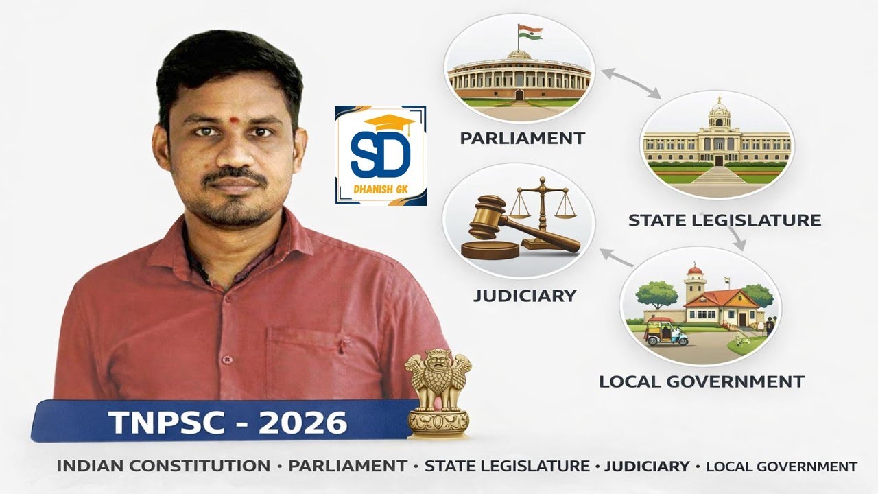 TNPSC 2026  இந்திய அரசியலமைப்பு  FULL REVISION PART 3