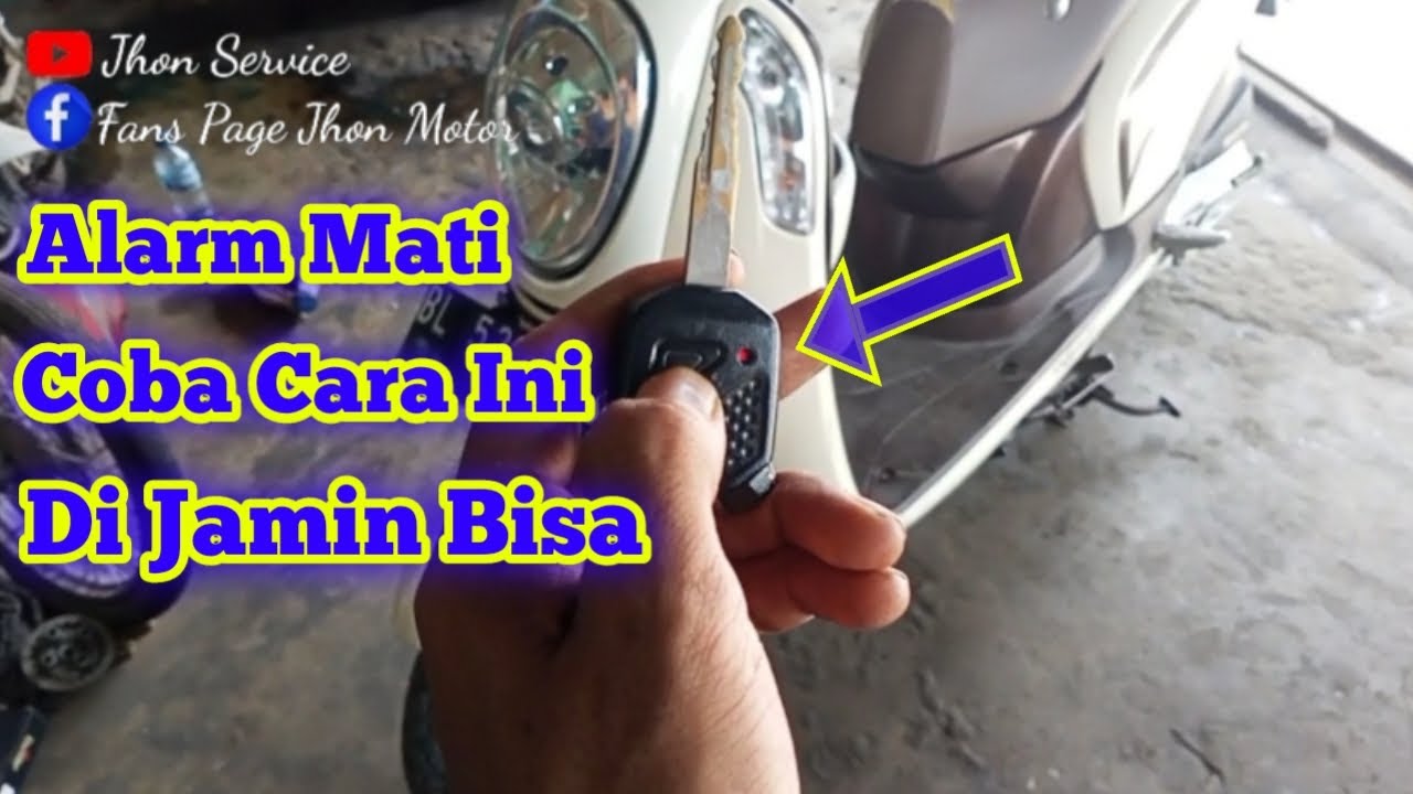 Ini Solusinya ‼️ Alarm Motor Scoopy Fi Tidak Bunyi