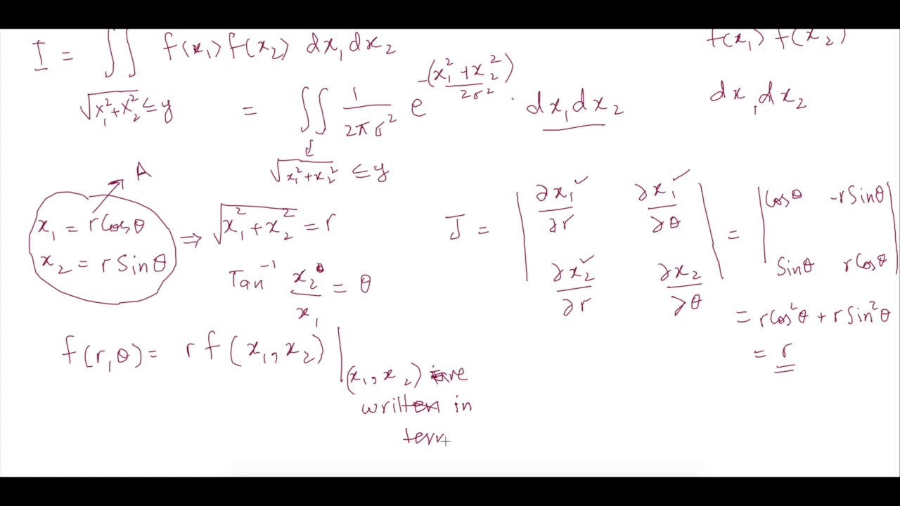 Rayleigh Distribution: Derivation of pdf