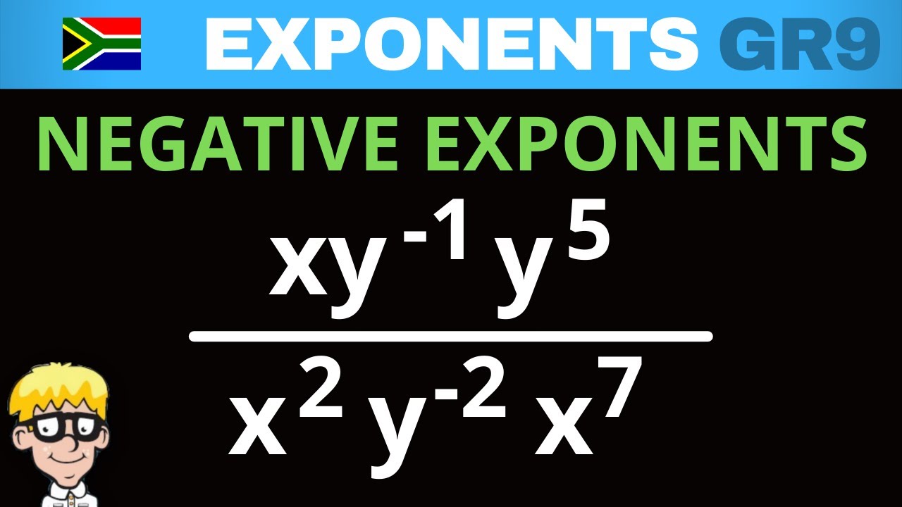 Grade 9 Exponents: Negative Exponents