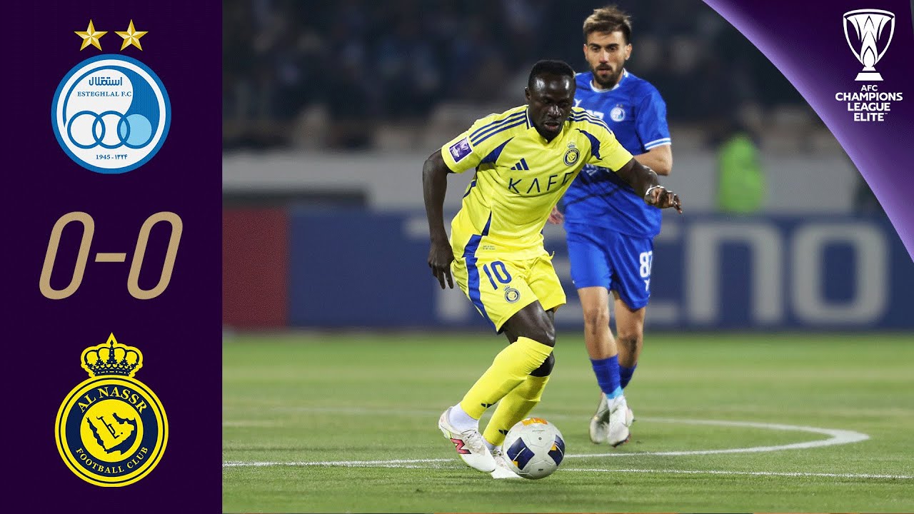 Defence dominate! | Esteghlal FC (IRN) - Al Nassr (KSA) | Highlights | AFC Champions League Elite&trade;