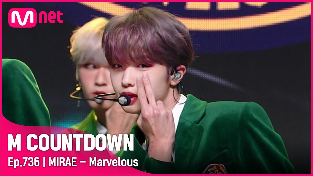 [MIRAE - Marvelous] KPOP TV Show | #엠카운트다운 EP.736 | Mnet 220120 방송