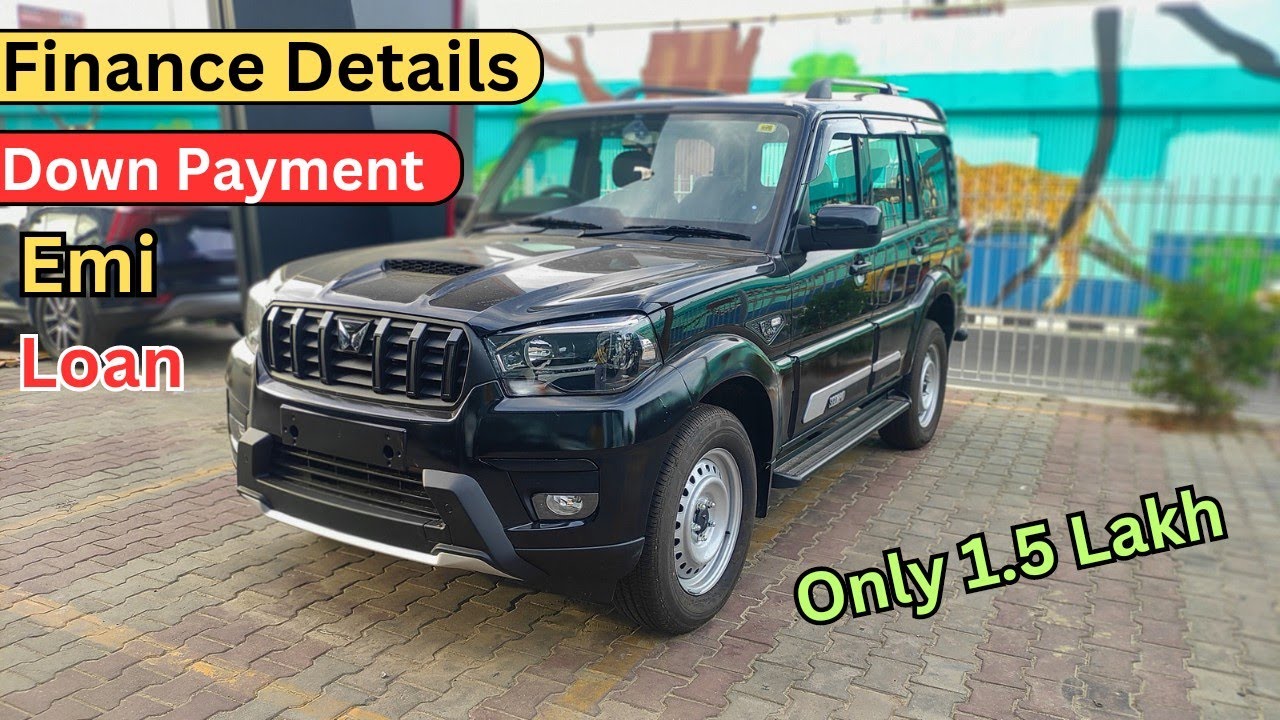 Mahindra Scorpio Classic S Base Model Finance Details | Down Payment | EMI | Loan❤️