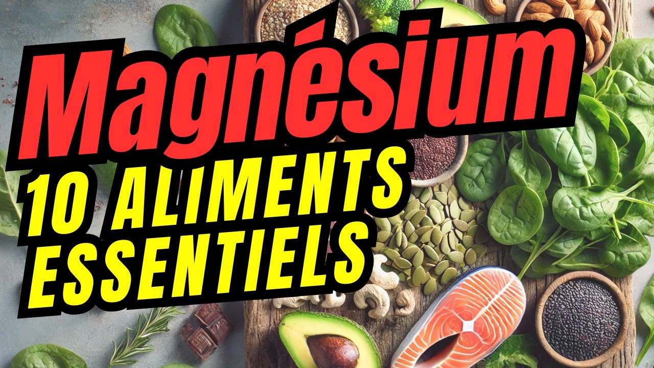 Top 10 des Aliments Riches en Magn&eacute;sium que Vous Devez Manger !✅