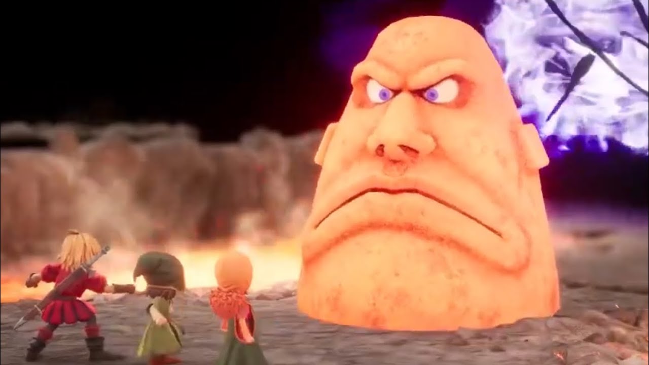 【DQ7R】極限低レベル+最小撃破数+特典アイテム禁止　『炎の巨人戦』