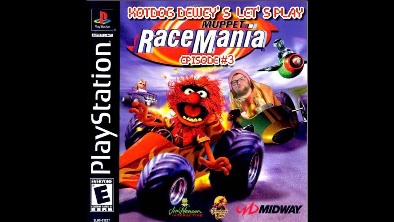 Hotdog Dewey's Let's Play Muppet Race Mania Episode 3 Muppets Take Manhattan (FULL PLAYTHROUGH)