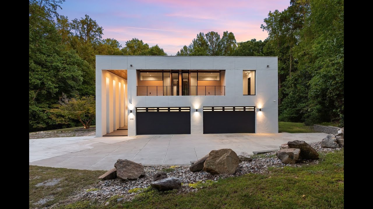 $3.1M Raleigh Powerhouse: Steel. Solar. Smart. Stunning. | Tour 4908 Birchleaf Drive, Raleigh