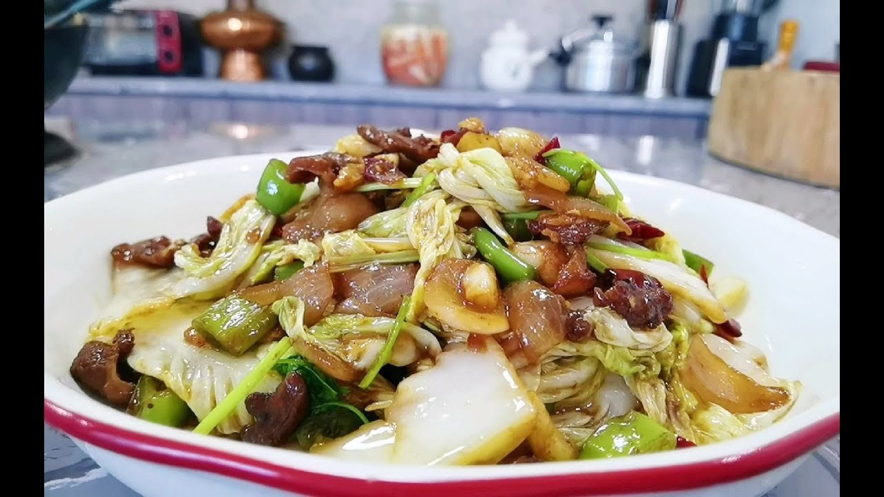 为啥你家里炒白菜出汤不入味，那是方法不对，厨师长教你正确做法