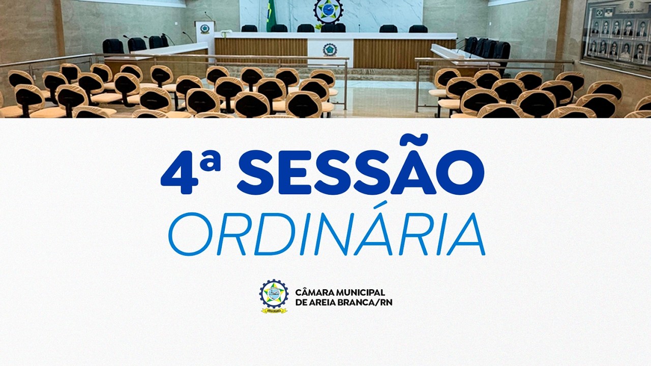 4ª Sessão Ordinária de 2026