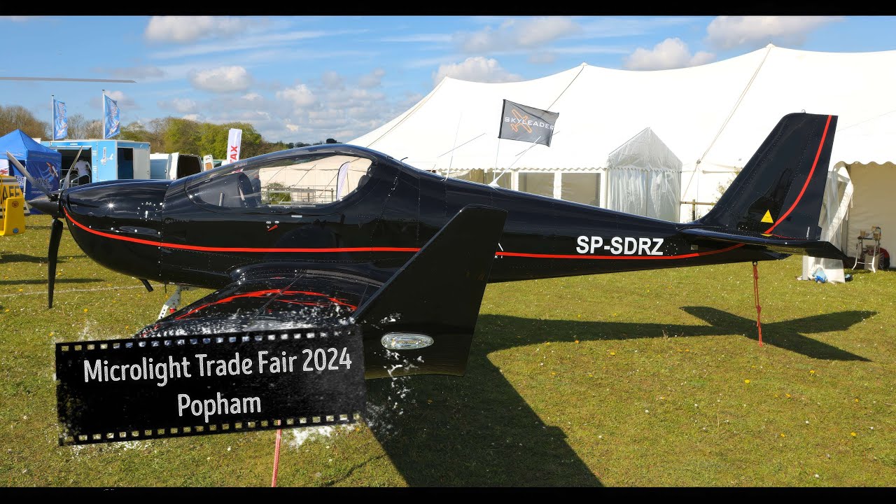 Microlight Trade Fair, Popham 2024 4K