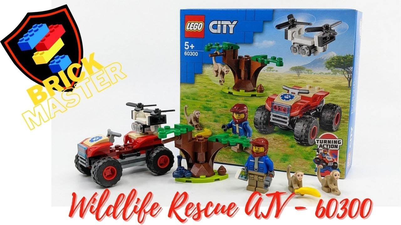 LEGO City | Wildlife Rescue ATV - 60300 | LEGO Set Build for Kids!
