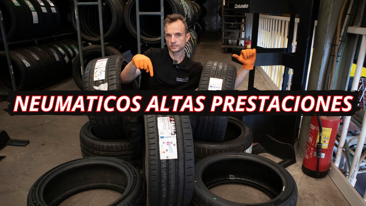 Comparativa de NEUMATICOS DE ALTAS PRESTACIONES (VARIAS MARCAS)