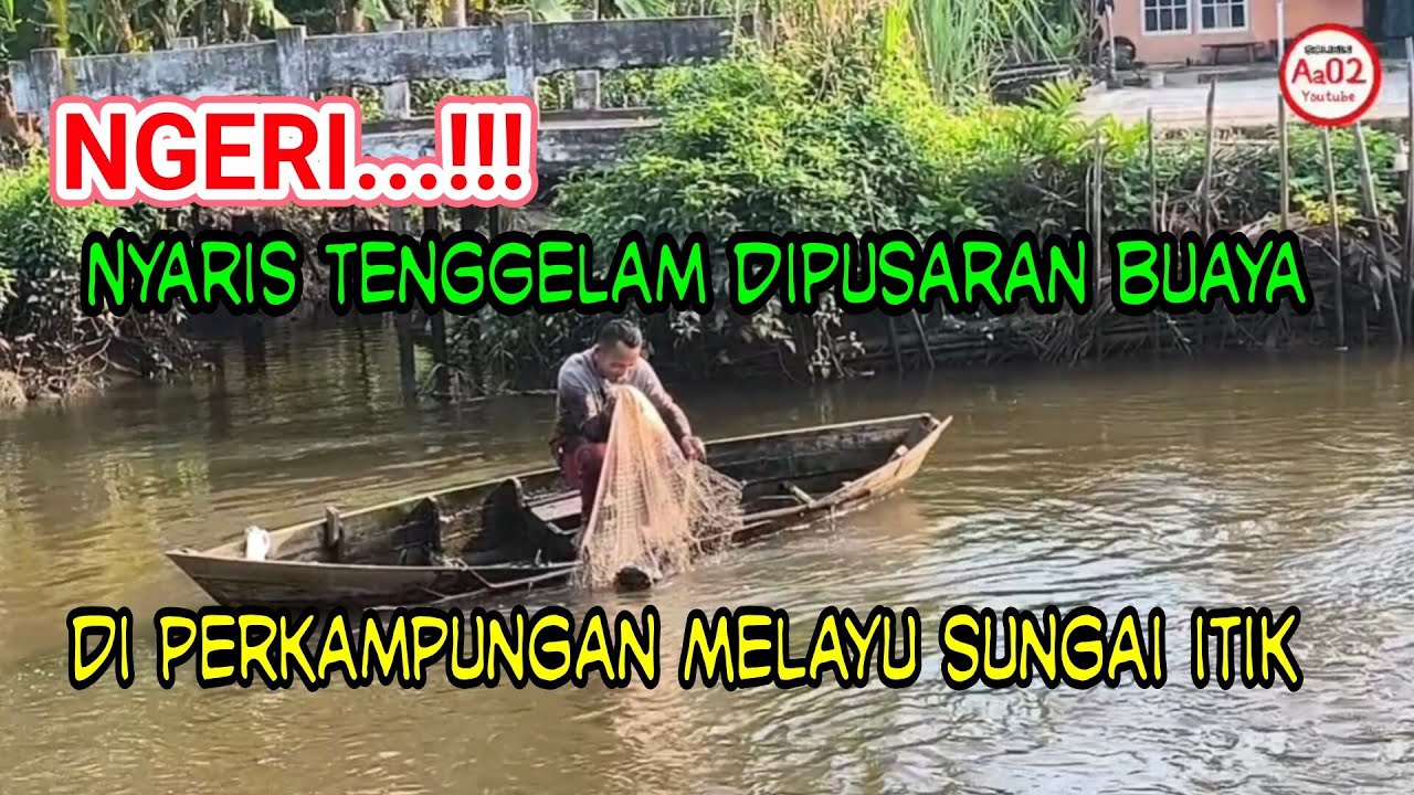 MOTO VLOG KE DESA SUNGAI ITIK MELIHAT AKTIVITAS WARGA MELAYU CARI IKAN