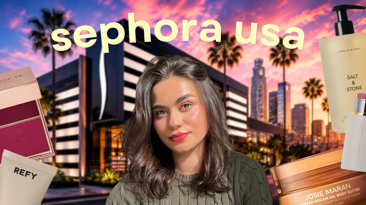 Ce que l’on trouve chez Sephora USA et pas en France 🍊+ shopping 